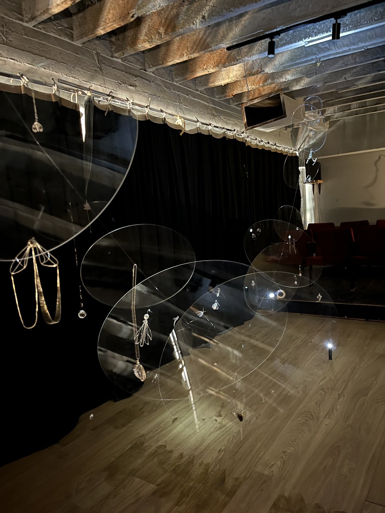 The Fly Flies with Diamonds — art installation