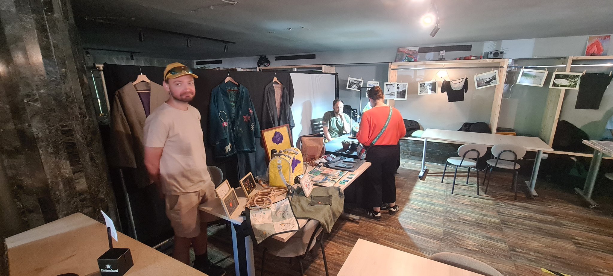 Handmade clothing and leather goods