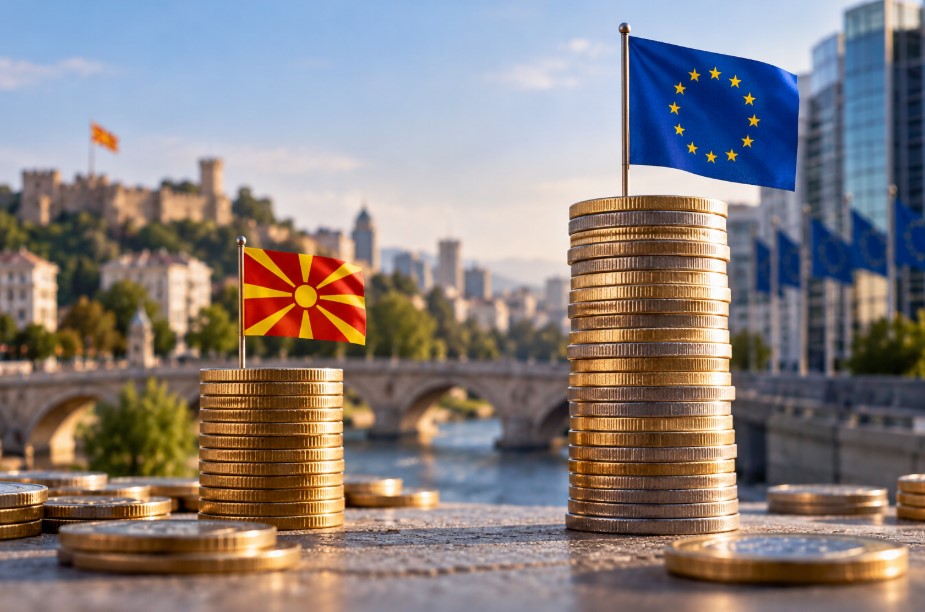 Стапица на среден доход: Македонија на 43% од европскиот стандард, само БиХ е зад нас